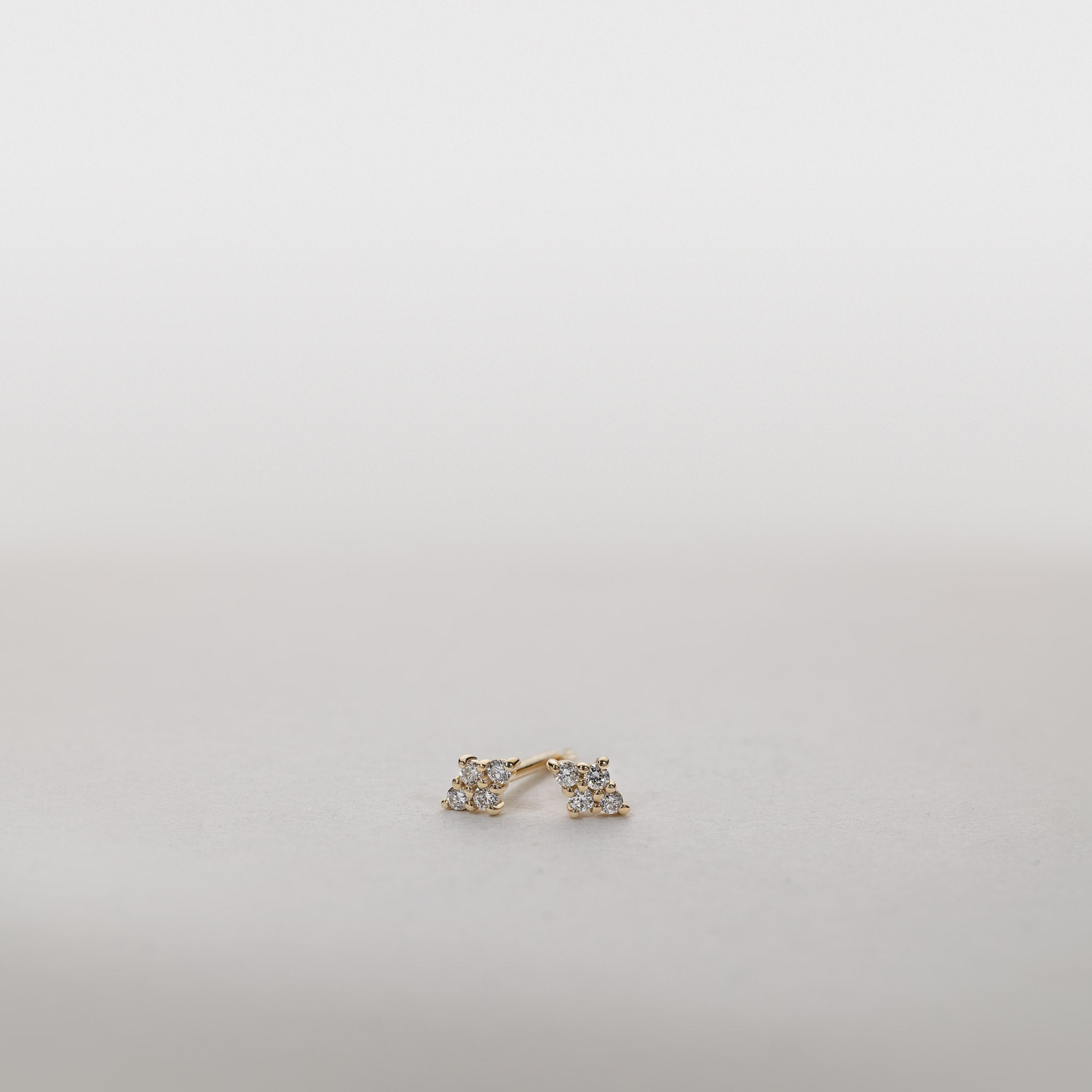 Jocelyn Harlequin Studs – 0.15 ct Lab-Grown Diamonds 14K Gold