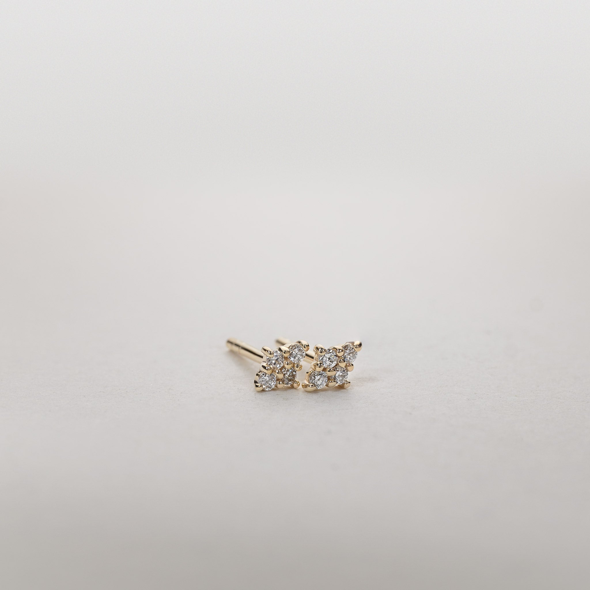 Jocelyn Harlequin Studs – 0.15 ct Lab-Grown Diamonds 14K Gold