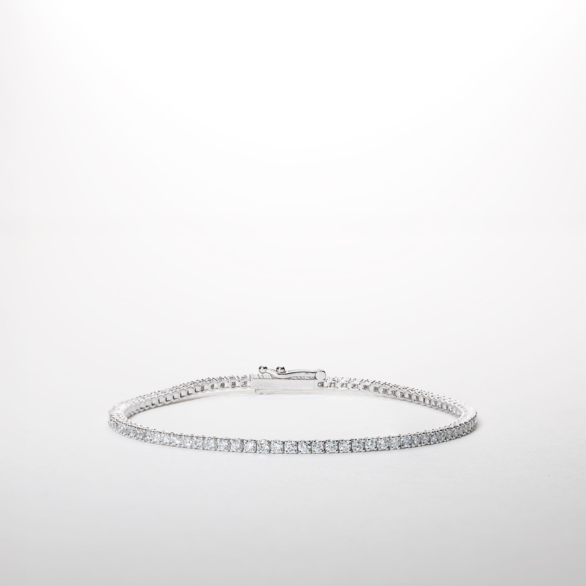 Clara Tennis Bracelet – 1.5 ct Lab-Grown Diamonds 14K Gold