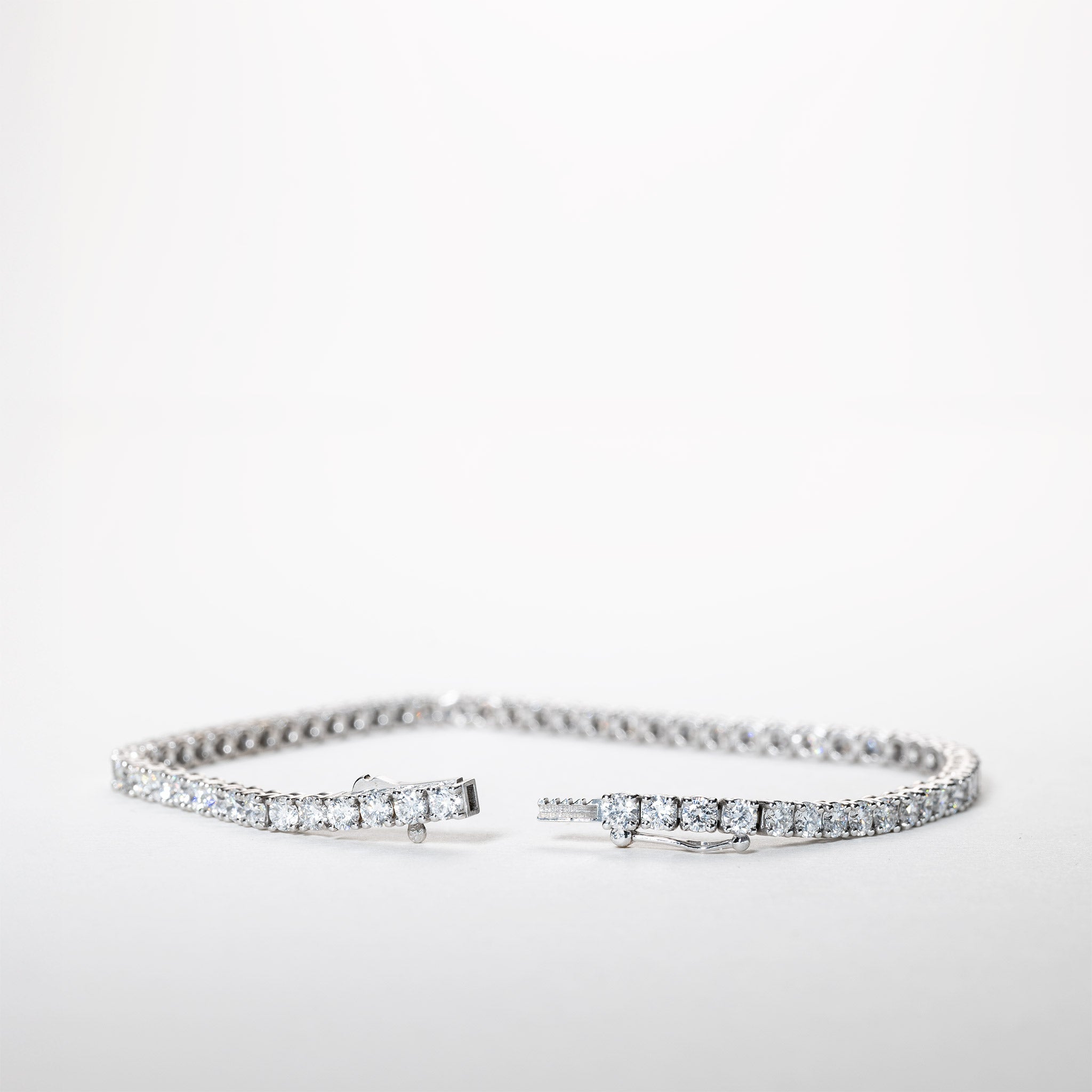 Clara Tennis Bracelet – 6.5 ct Lab-Grown Diamonds 14K Gold