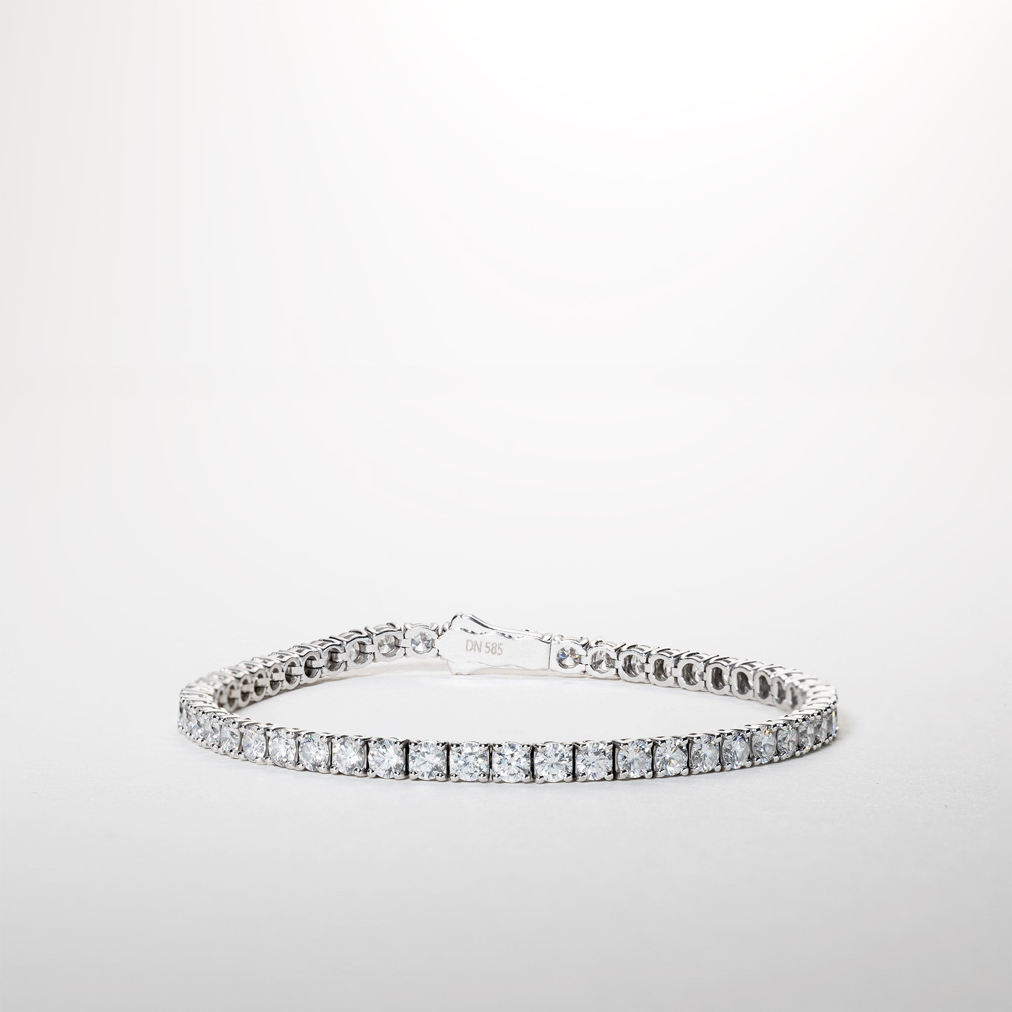 Clara Tennis Bracelet – 7.5 ct Lab-Grown Diamonds 14K Gold