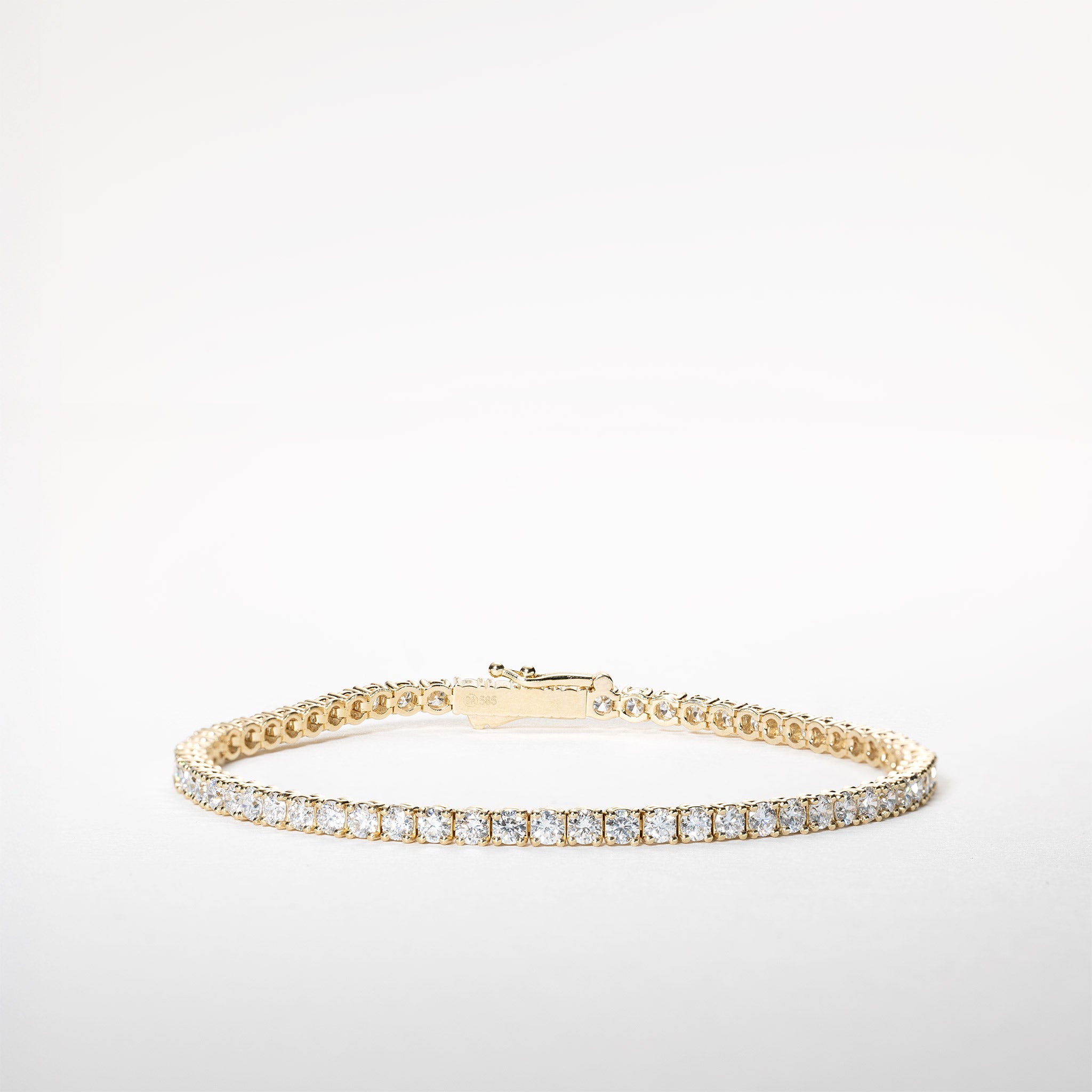 Clara Tennis Bracelet – 2.0 ct Lab-Grown Diamonds 14K Gold