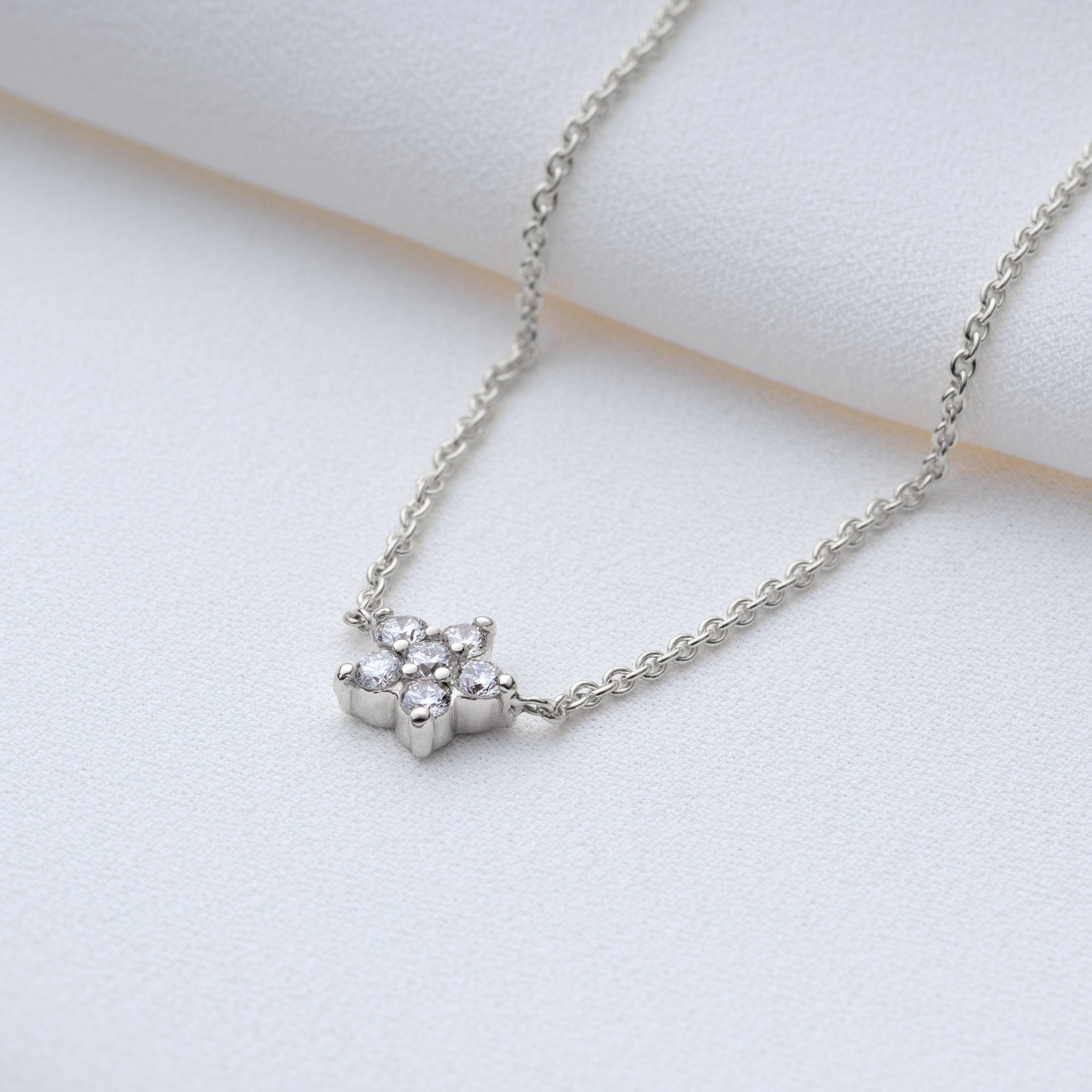 Pavé Shooting Star Necklace 0.20 Carats Lab Grown Diamond 14K Gold Jocelyn