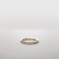 Clara Eternity Ring – 0.60 ct lab-grown diamonds 14K gold – Medium
