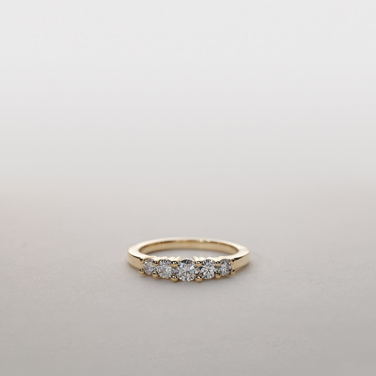 Jocelyn – Ring med fem sten 0,75 ctw Lab Grown Diamond 14 karat guld