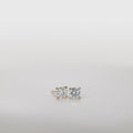 Jocelyn Four-Prong Solitaire Studs – 1.50 ct moissanite 14K Gold