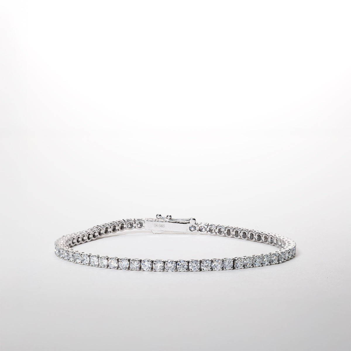 Clara – Tennisarmbånd med 3,0 ct laboratoriedyrkede diamanter i 14 karat guld