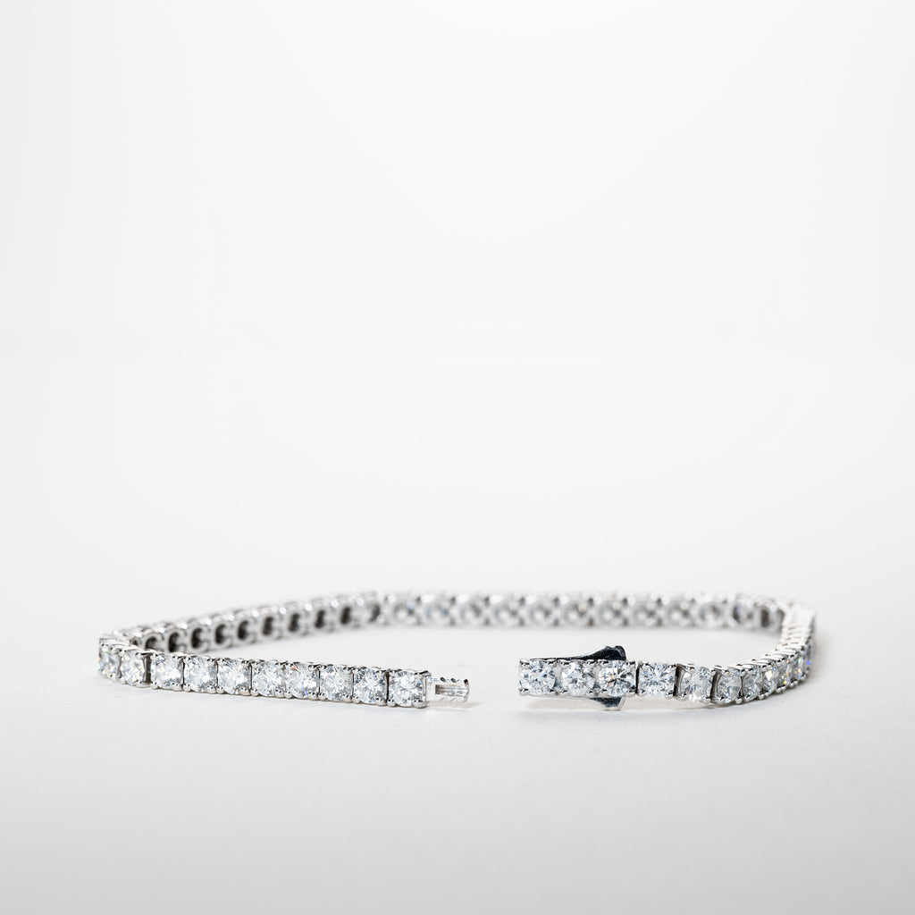 Clara Tennis Bracelet – 11.0 ct Lab-Grown Diamonds 14K Gold