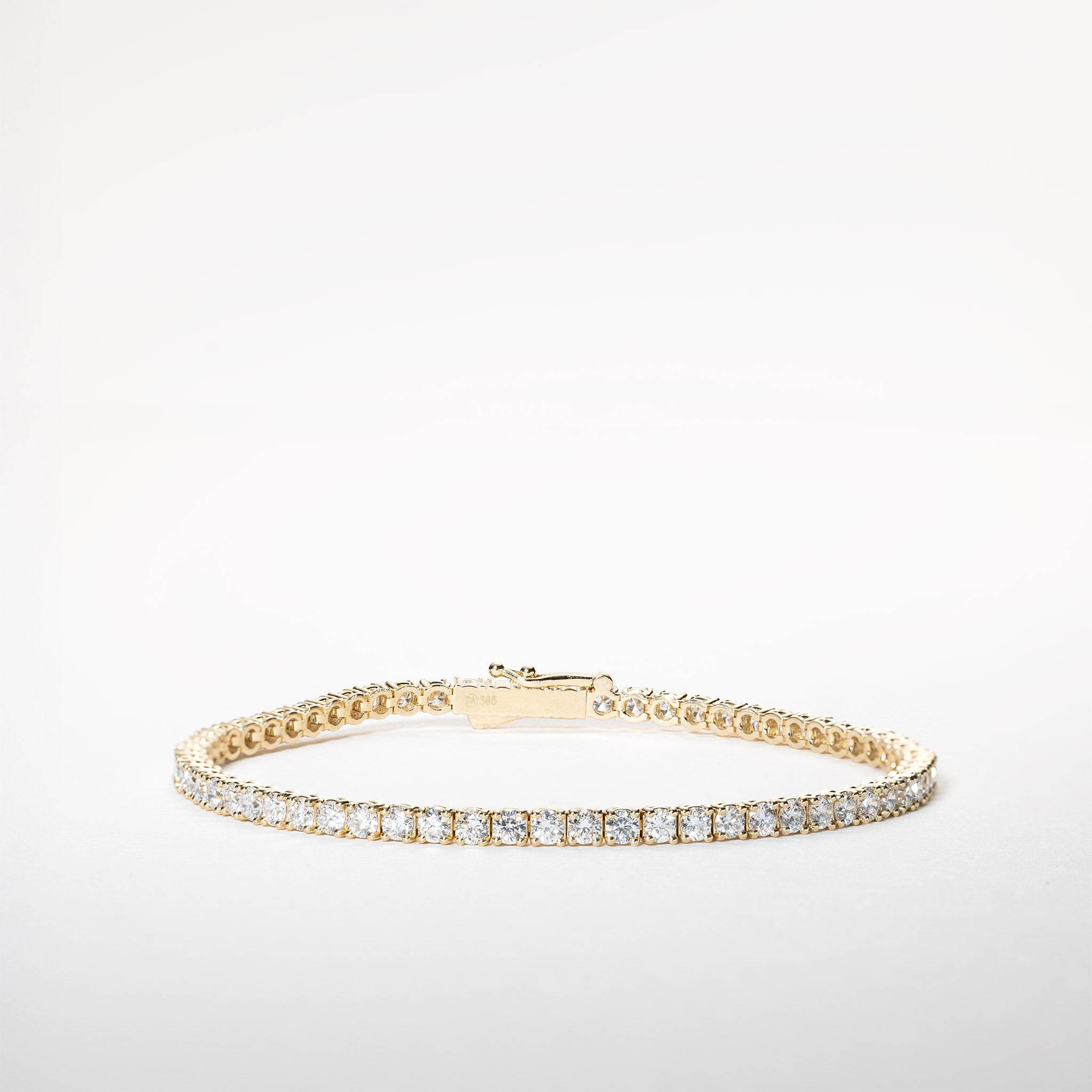 14K Gold Diamond Tennis Bracelet