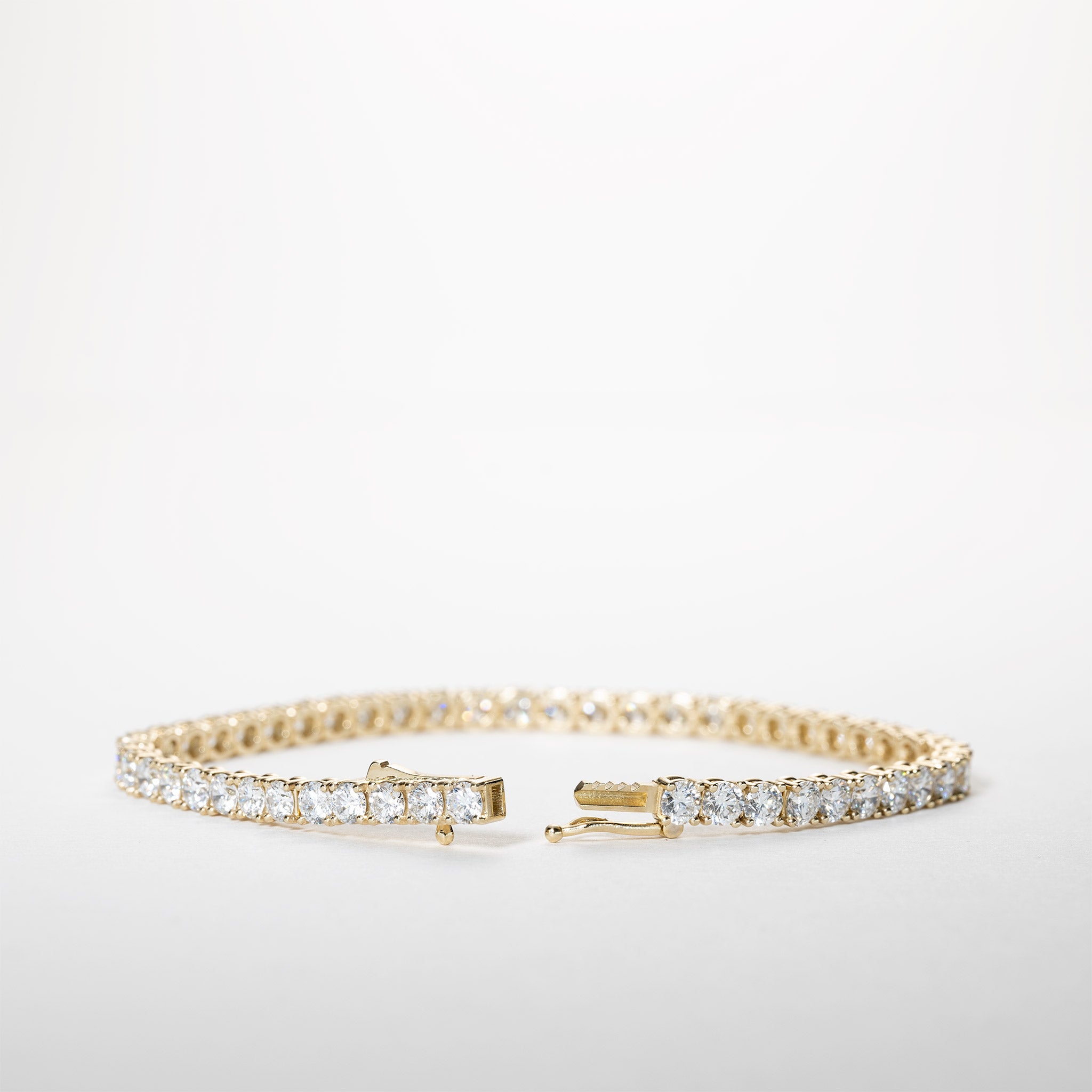 14K Gold Diamond Tennis Bracelet