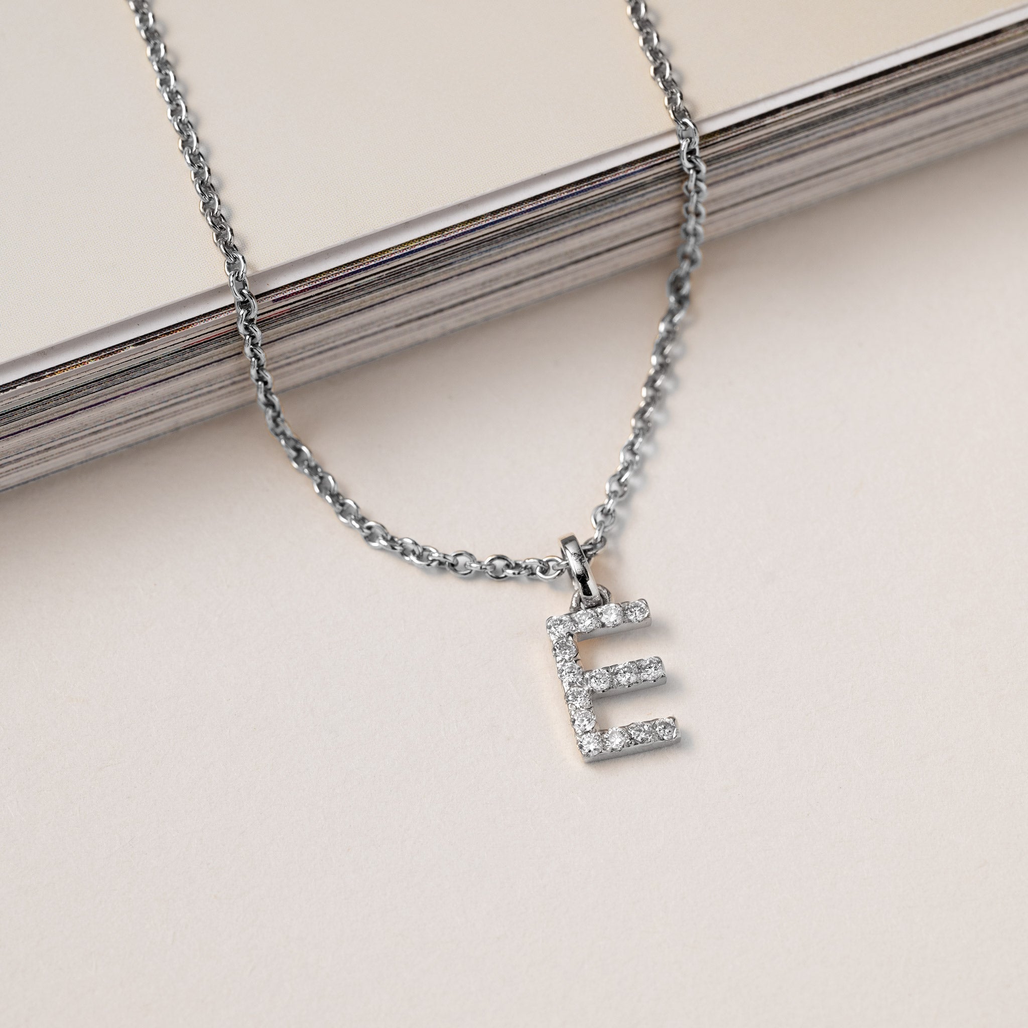 14k deals letter charm