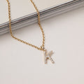 Jocelyn – Letter Charm "K" Initial Lab Grown Diamond 14K Gold