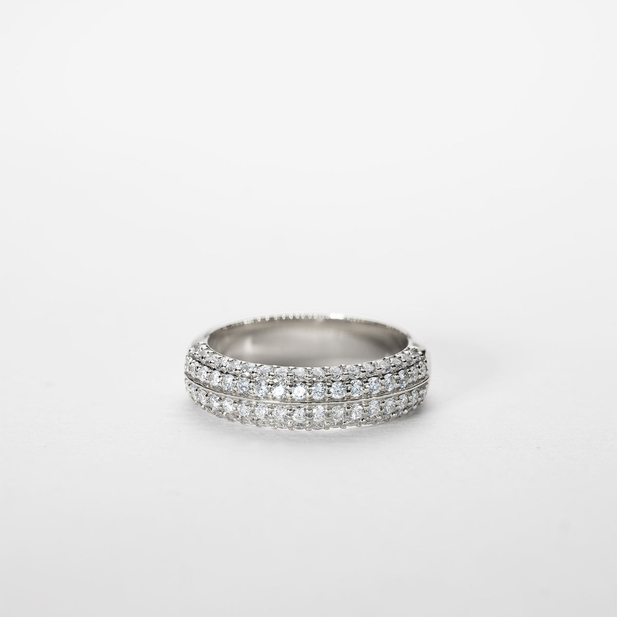 Eternal Micro Pavé Diamantring – 14 karat guld