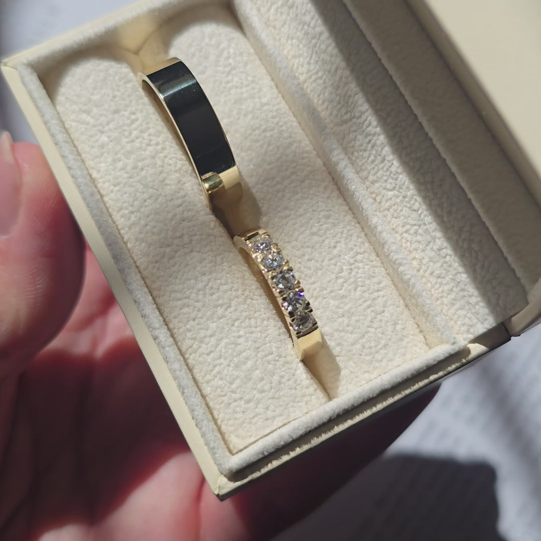 Chloé – Alliance Five Stone Ring 1,00 ct Lab-Grown Diamant 14 karat guld