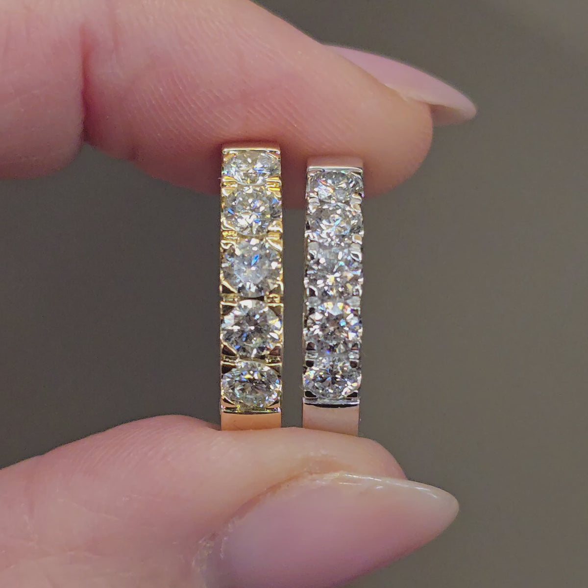 Chloé – Alliance Five Stone Ring 1,00 ct Lab-Grown Diamant 14 karat guld